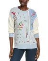 Johnny Was Wool & Cashmere-blend Sweater In Multi