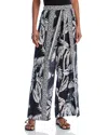 Johnny Was Wrap Cover-up Pants In Black