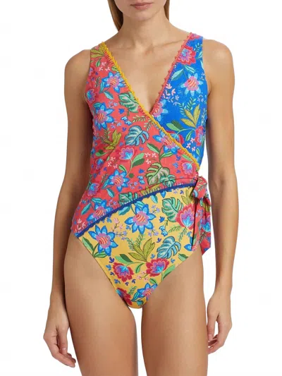 Johnny Was Wrap One Piece In Rumba Mix In Multi