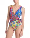 Johnny Was Wrap One Piece Rumba Mix In Multi