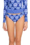 Johnny Was Yao Hipster Swimwear In Multi In Blue