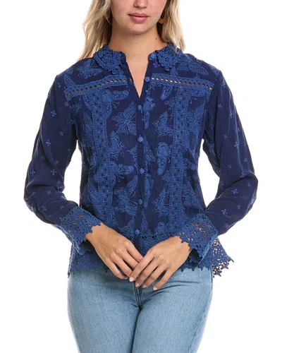 Johnny Was Yonah Jacket In Blue