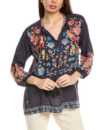 Johnny Was Zadonia Blouse In Grey