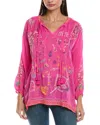Johnny Was Petite Zadonia Blouse In Pink