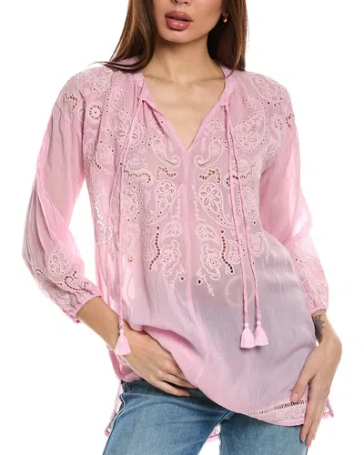 Johnny Was Zadonia Tunic In Purple