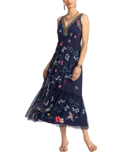 Johnny Was Zinoviah Dress In Brown