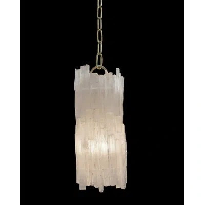 John-richard 1 - Light Unique Cylinder Pendant In Silver