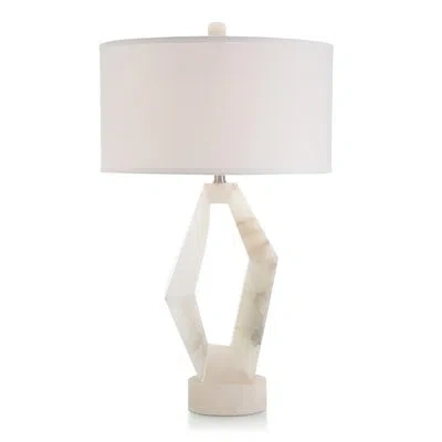 John-richard 34" White Table Lamp