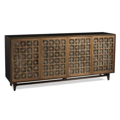 John-richard Astral 4 Door Buffet Table In Mayan Bronze