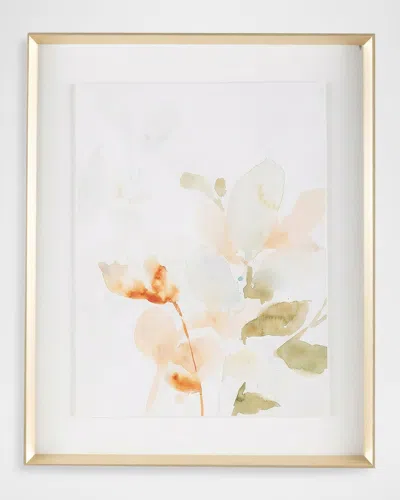 John-richard Autumn Eucalyptus I Framed Print By Victoria Barnes In White