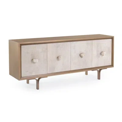 John-richard Belgrave 84" Wide Sideboard In Brown,beige