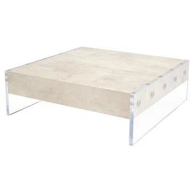 John-richard Besson Coffee Table In Beige