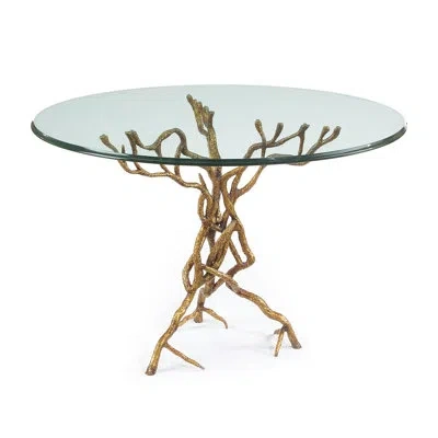 John-richard Branches Dining Table In Clear