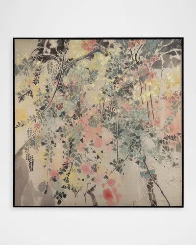 John-richard Branches Of Glory Framed Original Painting By Teng Fei In Multi