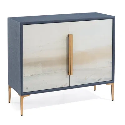 John-richard Brentwood 2 Door Accent Cabinet In Gold