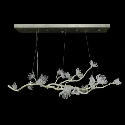 John-richard Churippu 13 - Light Dimmable Novelty Chandelier In Antique Silver