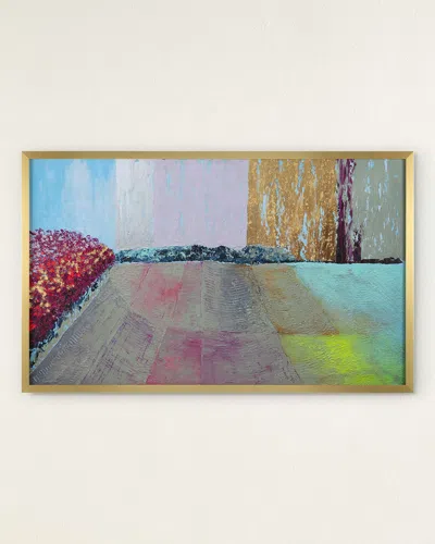 John-richard Collection According To Plan Framed Giclee By Kate Deossie In Gold