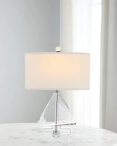 John-richard Collection Acute Table Lamp In Neutral