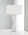 John-richard Collection Alabaster Table Lamp In White