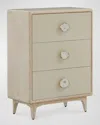 John-richard Collection Alba 3-drawer Chest In Whitewash