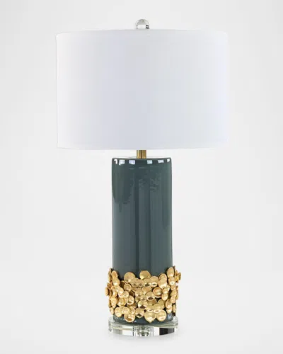 John-richard Collection Amaya 33" Table Lamp In Green