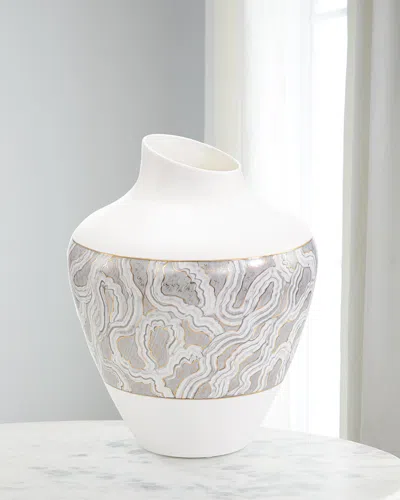 John-richard Collection Amrita Vase I In Gray