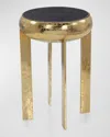 John-richard Collection Annula Side Table In Gold