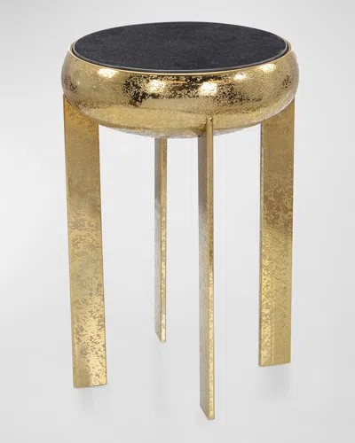 John-richard Collection Annula Side Table In Gold
