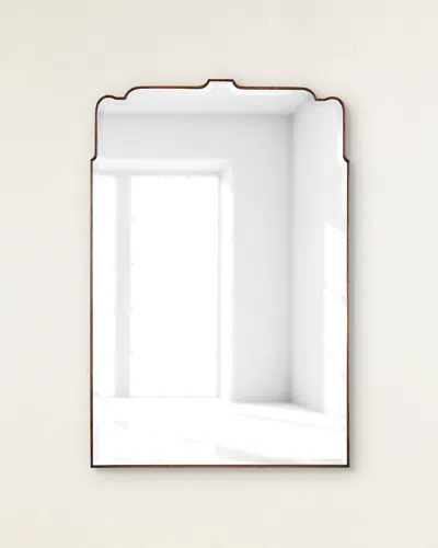John-richard Collection Avellino Mirror In Bronze