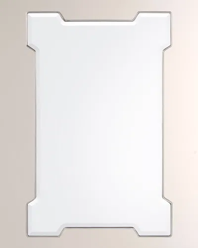 John-richard Collection Aversa Mirror In Gray
