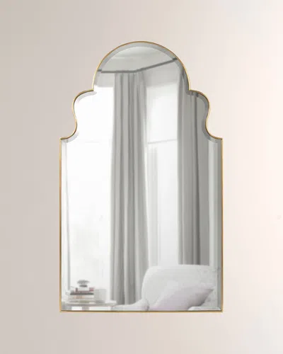 John-richard Collection Aylesham Mirror In Gold