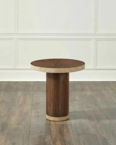John-richard Collection Bari Side Table In Brown