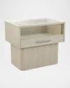 John-richard Collection Beachside Nightstand In Ivory