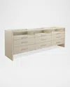John-richard Collection Beachside Nine-drawer Dresser In Ivory