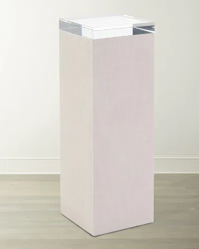 John-richard Collection Belo Pedestal In Grey