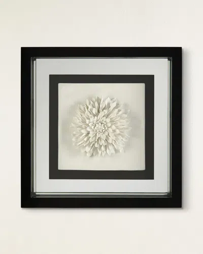 John-richard Collection Black & White Porcelain Flower Iii Wall Art