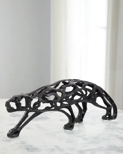 John-richard Collection Black Panther Sculpture