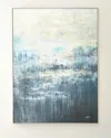 John-richard Collection Blue Falls Giclee Canvas Art By Shaye Rawson