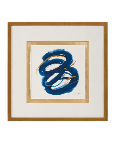 John-richard Collection Blue Gold Iii Wall Art By Dyann Gunter