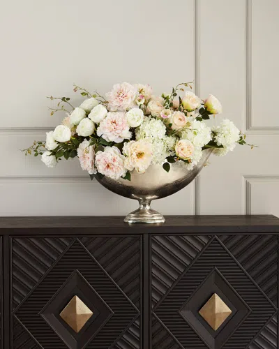 John-richard Collection Blushing Beauty Floral Arrangement In Neutral