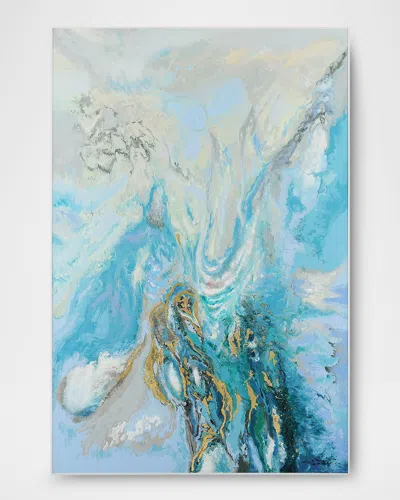 John-richard Collection Boundless Horizons Original Painting In Blue