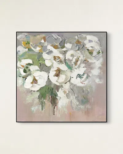 John-richard Collection Bouquet Original Painting In Multi