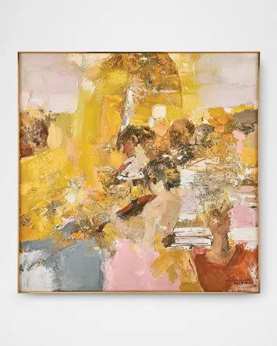 John-richard Collection Bright Reverie Original Painting By Lm Zhou