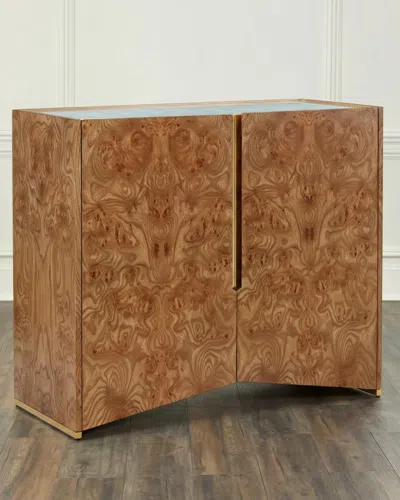 John-richard Collection Brummell 2-door Cabinet In Brown