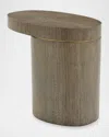 John-richard Collection Cantilevered Side Table In Brown
