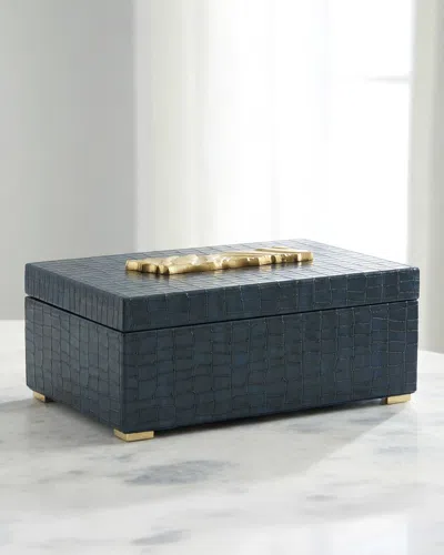 John-richard Collection Capri Box In Blue