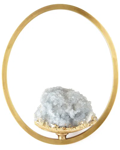 John-richard Collection Celesite Hoop Iii In Gold