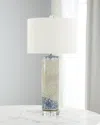 John-richard Collection Cielo 33" Table Lamp In Blue