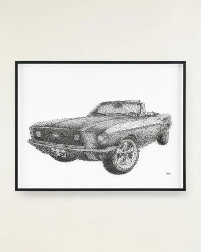John-richard Collection Classic Cruiser I Original Wall Art By Tony Fey
