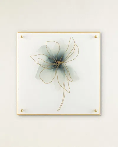 John-richard Collection Coming For Fresh Air I Framed Giclee By Kristen Binning In White/green